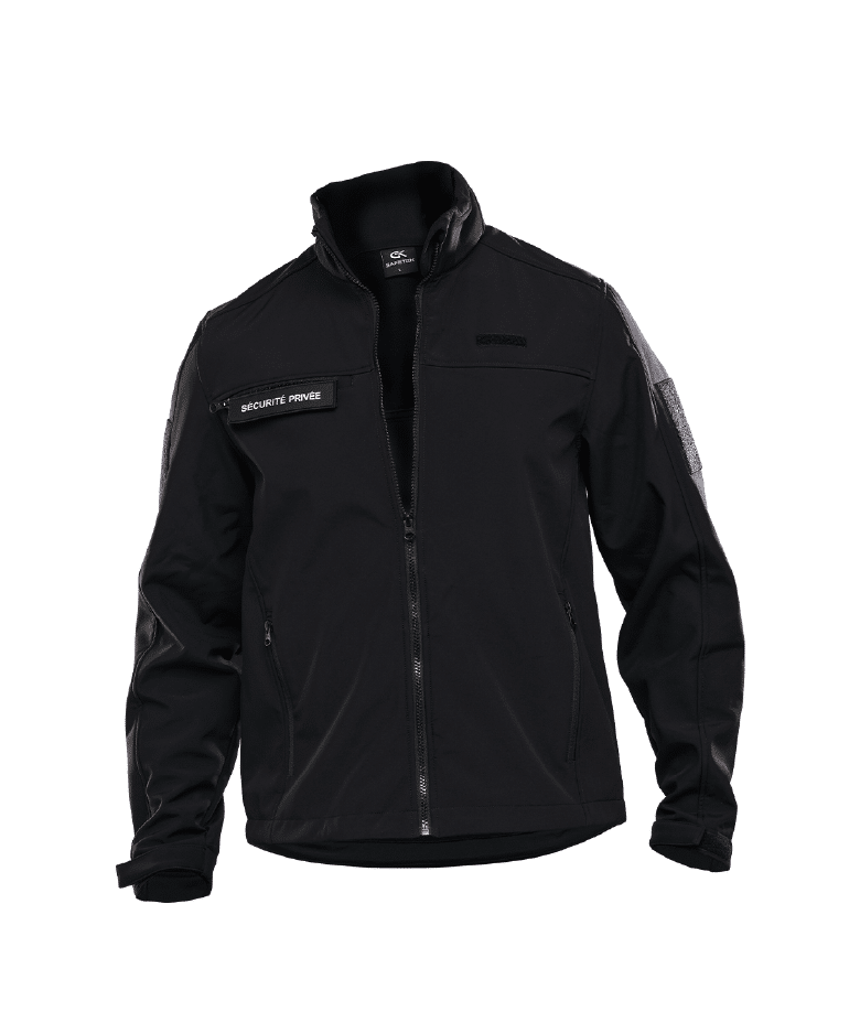 Softshell Sécurité Privée – GK SAFETEK®️ - XS