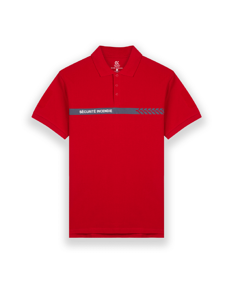 Polo manches courtes sécurité incendie – GK SAFETEK® - XS