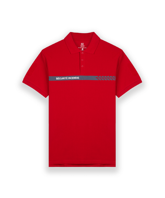 Polo manches courtes sécurité incendie – GK SAFETEK® - XS