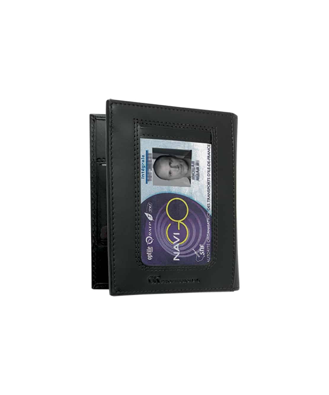 Porte-carte horizontal 2 volets