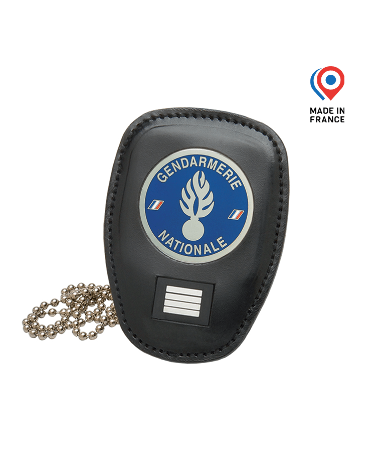 Porte-médaille et grade Gendarmerie