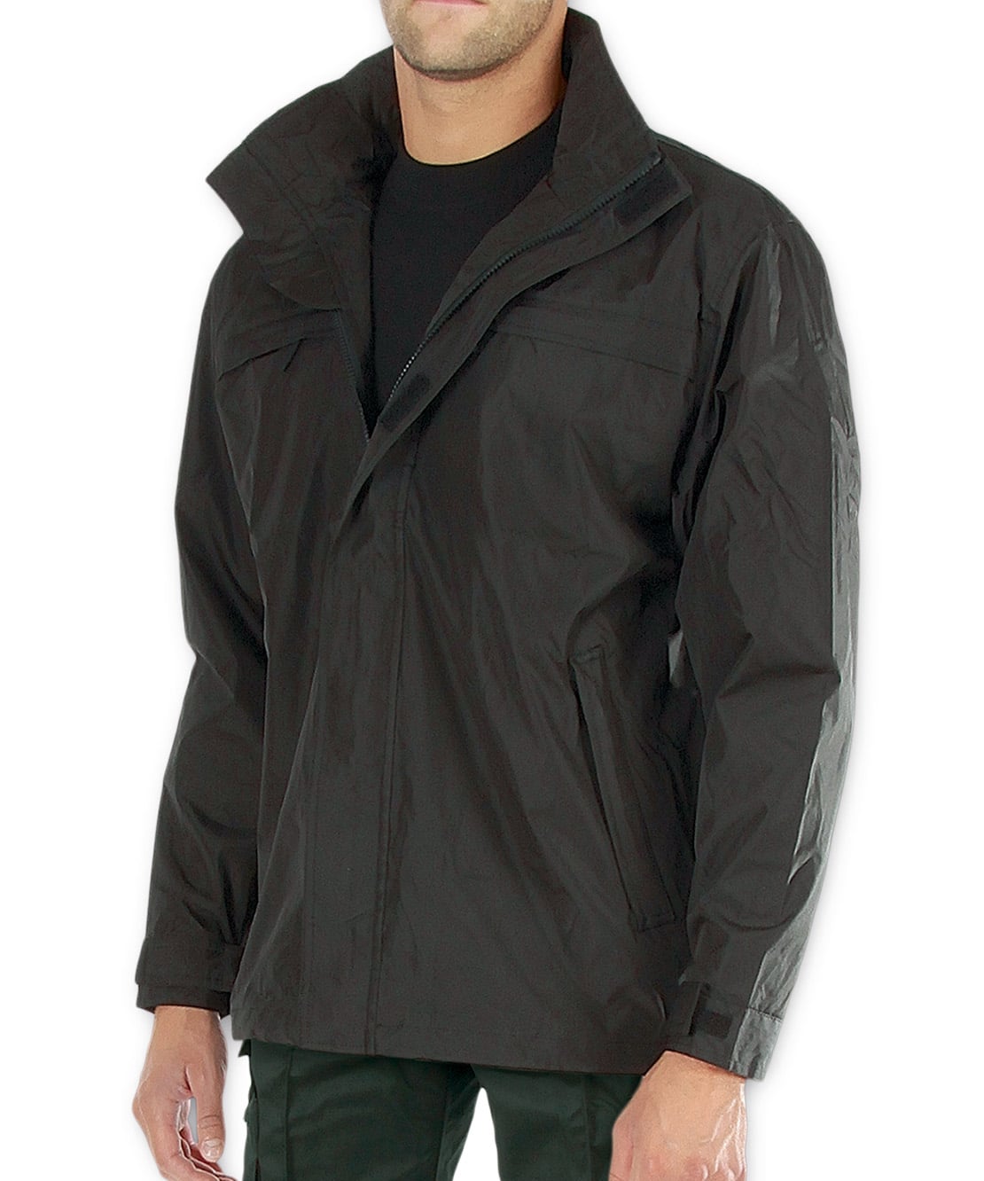 Coupe-vent noir windbreaker - XS