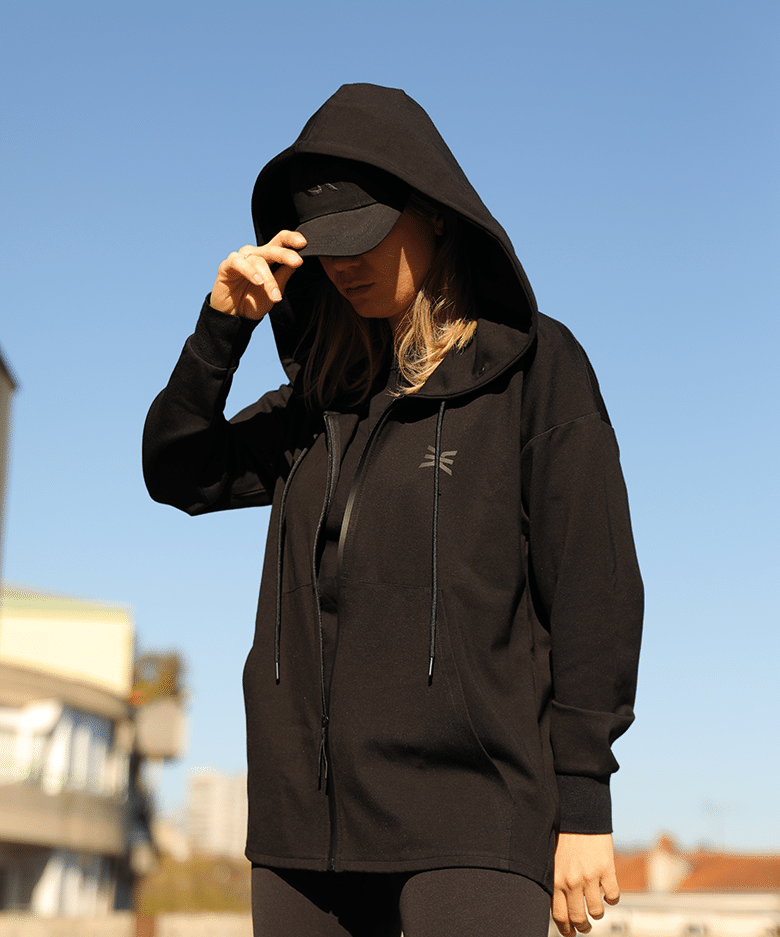 Cardigan femme Anonymous Noir - S