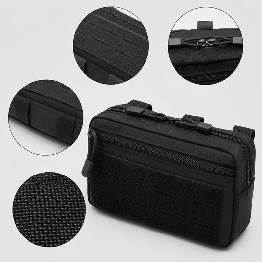 Pochette MOLLE Police Gendarmerie – Sacoche utilitaire pour gilet tactique Vetiforces