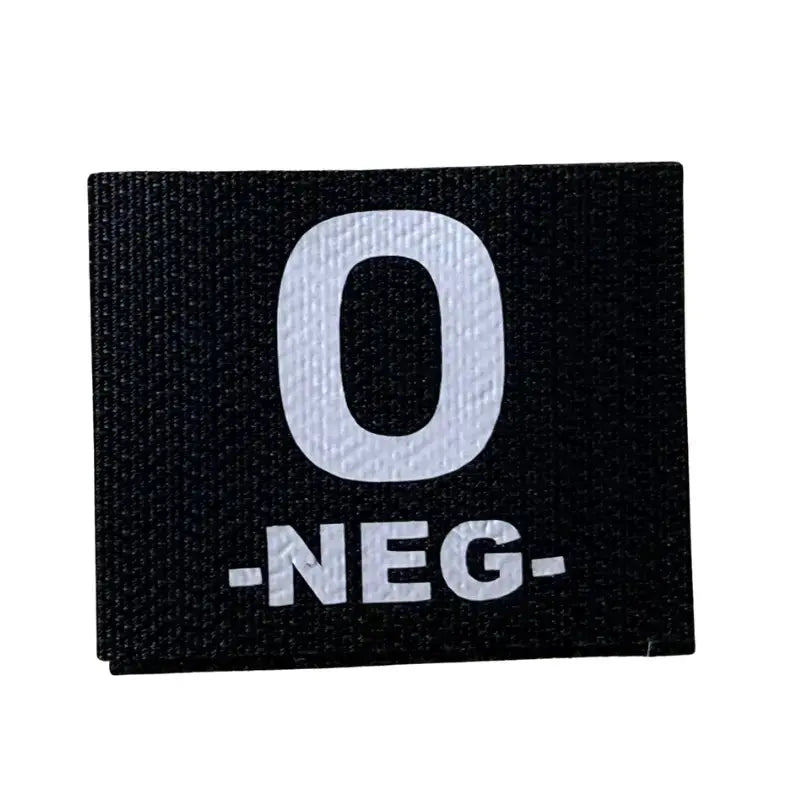 Groupe sanguin velcro – Identification médicale terrain Vetiforces