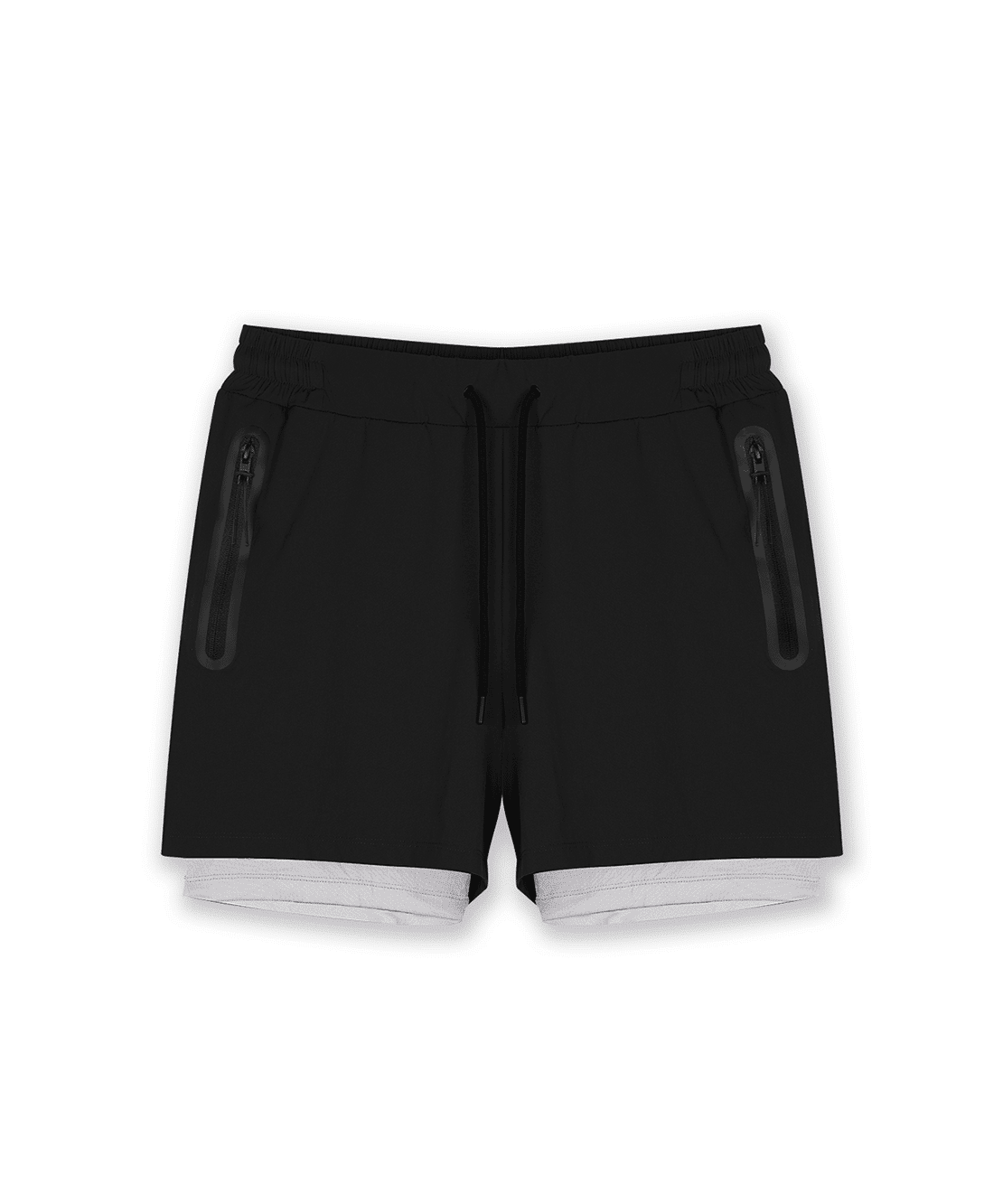 Short de sport sprint 2-en-1 GK UNDERCOVER Noir - S