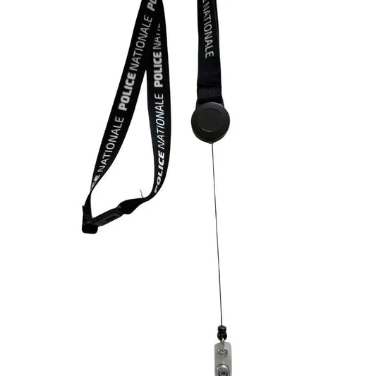 Tour de cou Police Nationale + enrouleur + porte-carte translucide Vetiforces