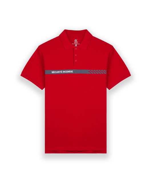 Polo manches courtes sécurité incendie – GK SAFETEK® - XS