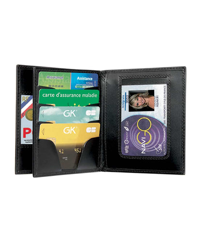 Porte-carte horizontal 3 volets