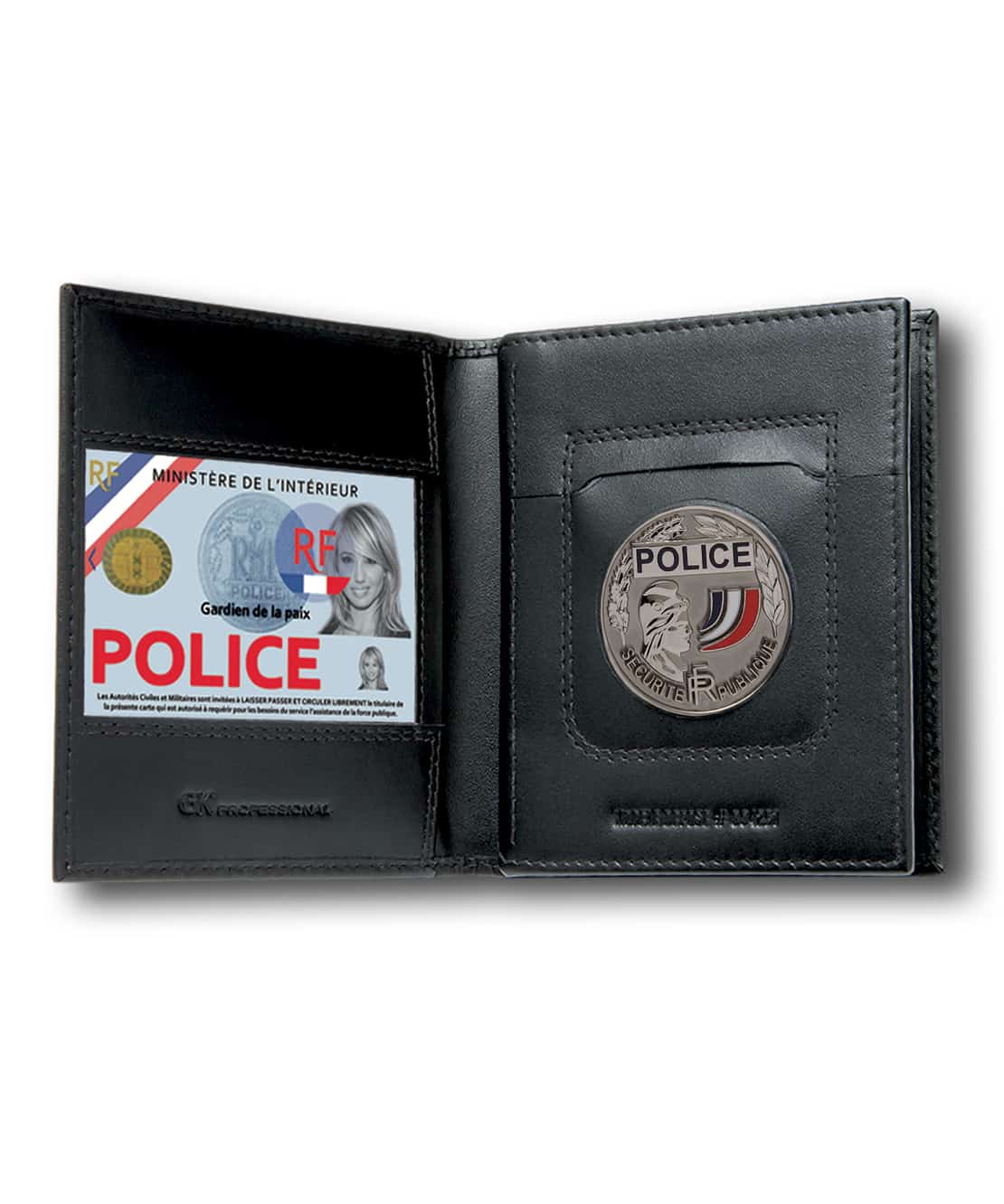 Porte-carte horizontal 3 volets