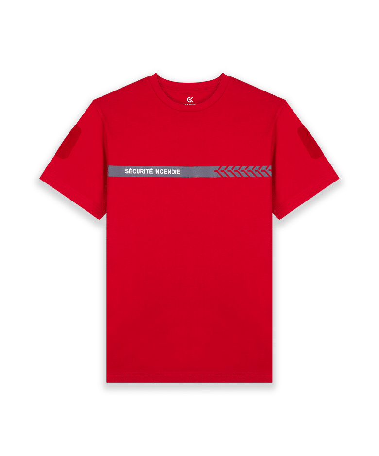T-Shirt SÉCURITÉ INCENDIE – GK SAFETEK®️ - XS