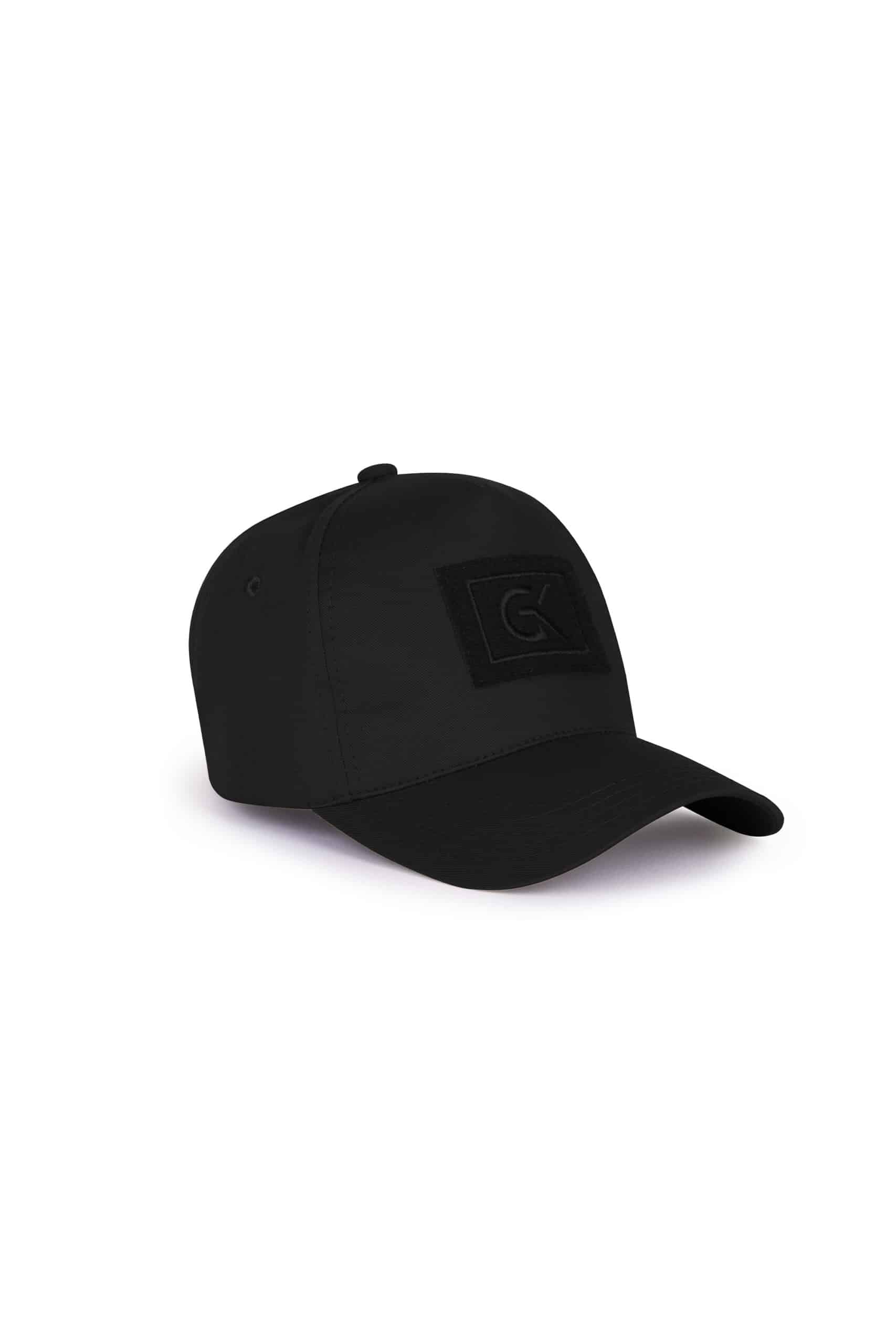 Casquette Avec Velcro - Noir