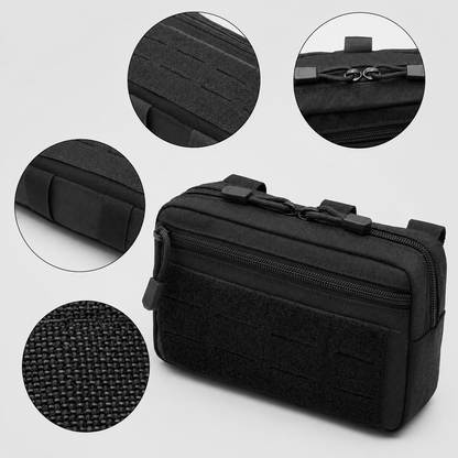 Pochette MOLLE Police Gendarmerie – Sacoche utilitaire pour gilet tactique Vetiforces