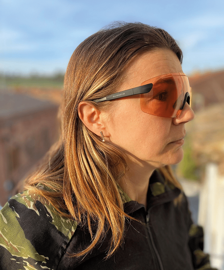 Lunettes tactiques SWISSEYES - Defense orange