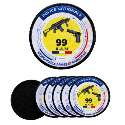 Écussons Personnalisés – Unités & Brigades – Sublimation HD – 8 cm – Scratch Vetiforces