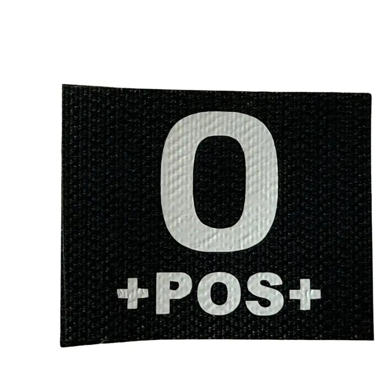 Groupe sanguin velcro – Identification médicale terrain Vetiforces