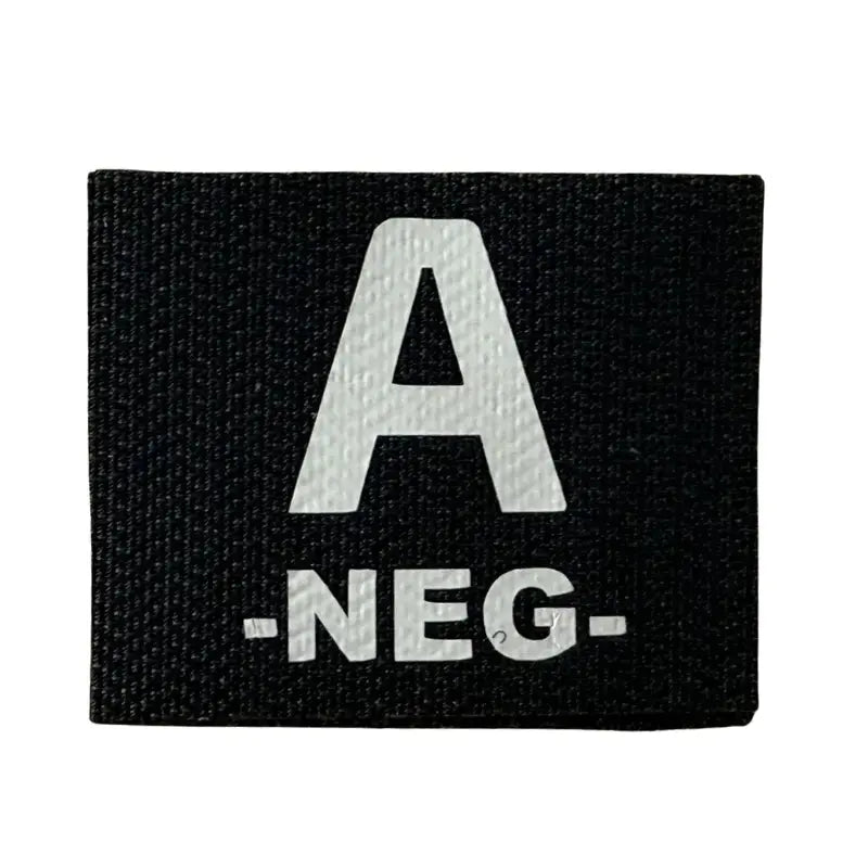 Groupe sanguin velcro – Identification médicale terrain Vetiforces