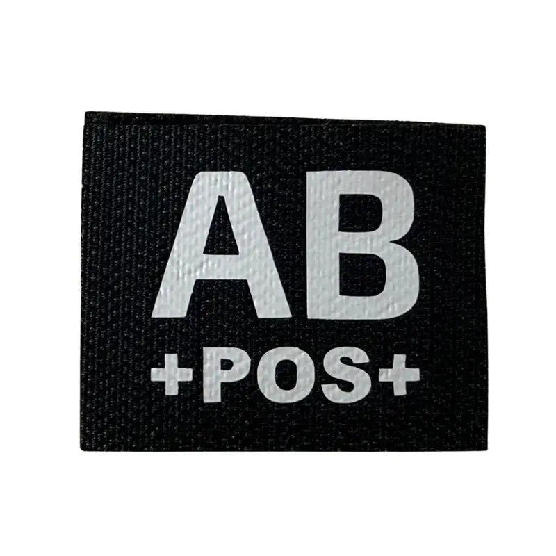 Groupe sanguin velcro – Identification médicale terrain Vetiforces