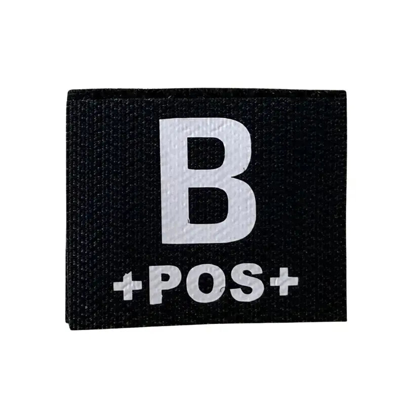 Groupe sanguin velcro – Identification médicale terrain Vetiforces
