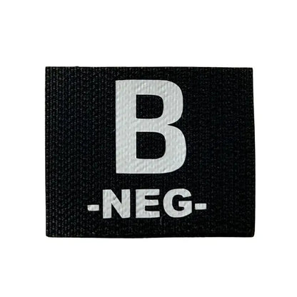 Groupe sanguin velcro – Identification médicale terrain Vetiforces