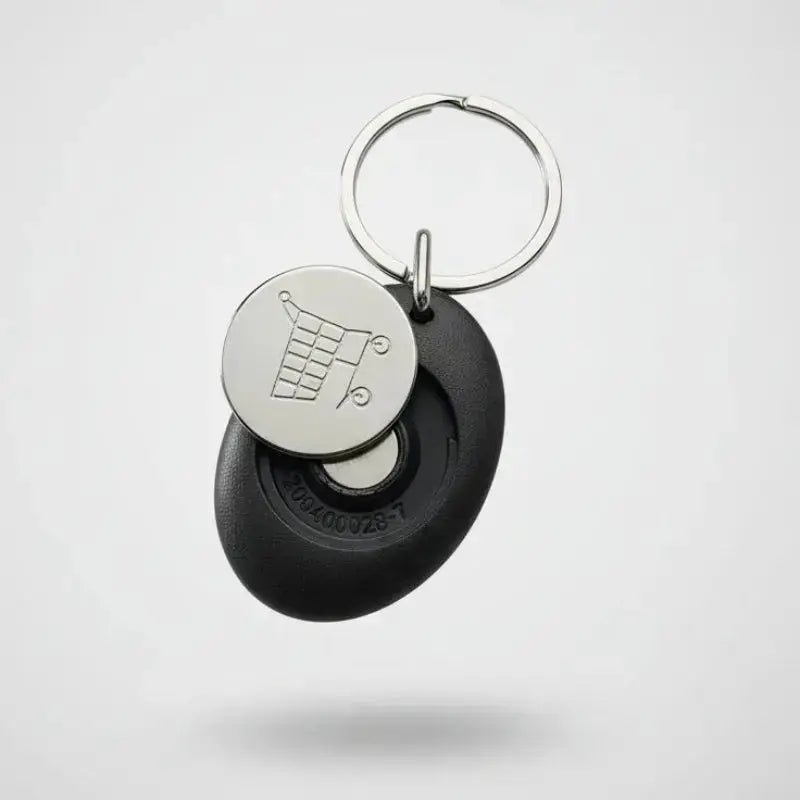 Porte-clé DCPJ avec Jeton de Caddie Vetiforces