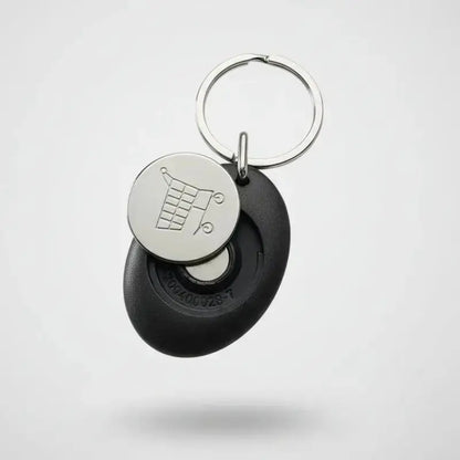 Porte-clé DCPJ avec Jeton de Caddie Vetiforces