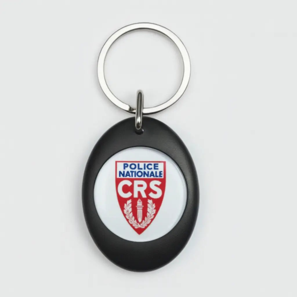 Porte-clé CRS avec Jeton de caddie Vetiforces