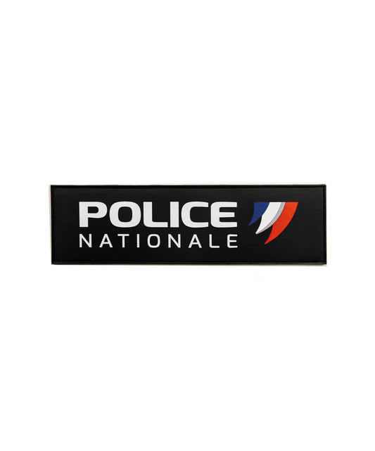 Bandeau Gomme “POLICE NATIONALE” Velcro 11 × 3 cm