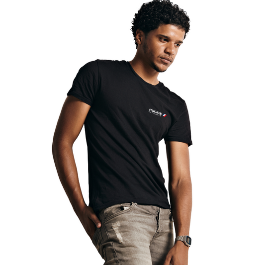 T-shirt à manche courte, 100% coton bio Police Nationale