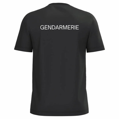 T-shirt Gendarmerie - Inscription blanche GK