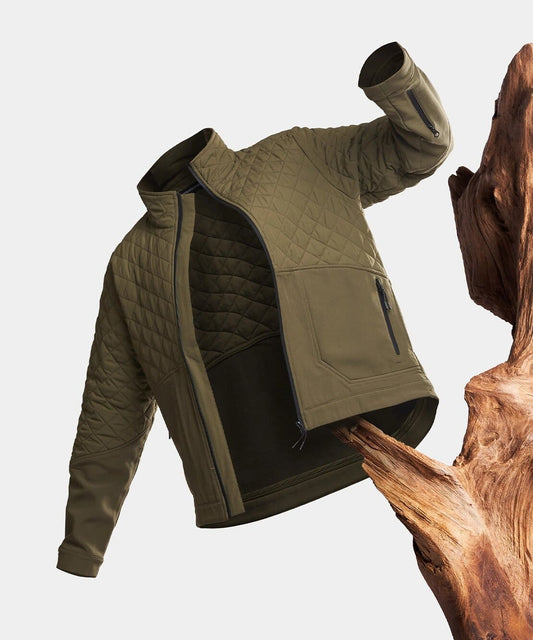 Veste Softshell Storm bi-matière Kaki - S