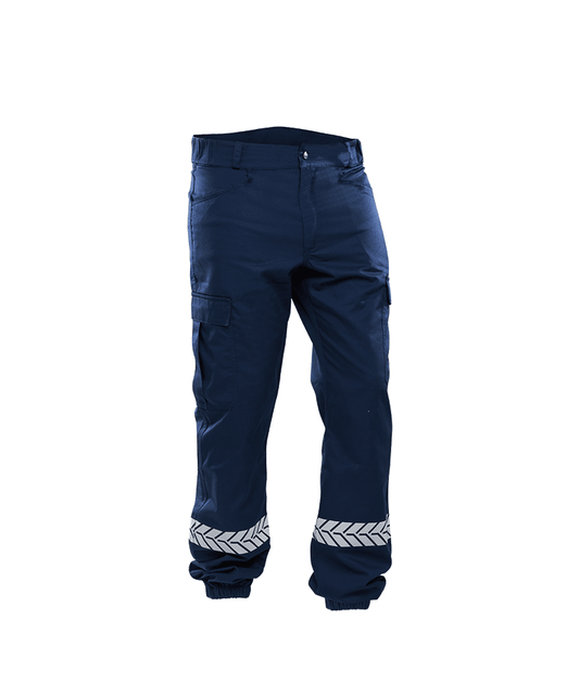 Pantalon Sécurité Privée marine avec bandes HV - GK SAFETEK®️ - 34
