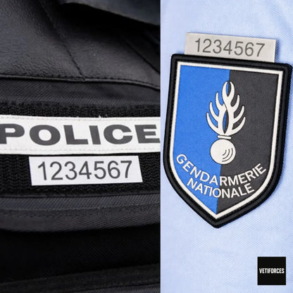RIO Matricule Police-Gendarmerie-sécurité Vetiforces